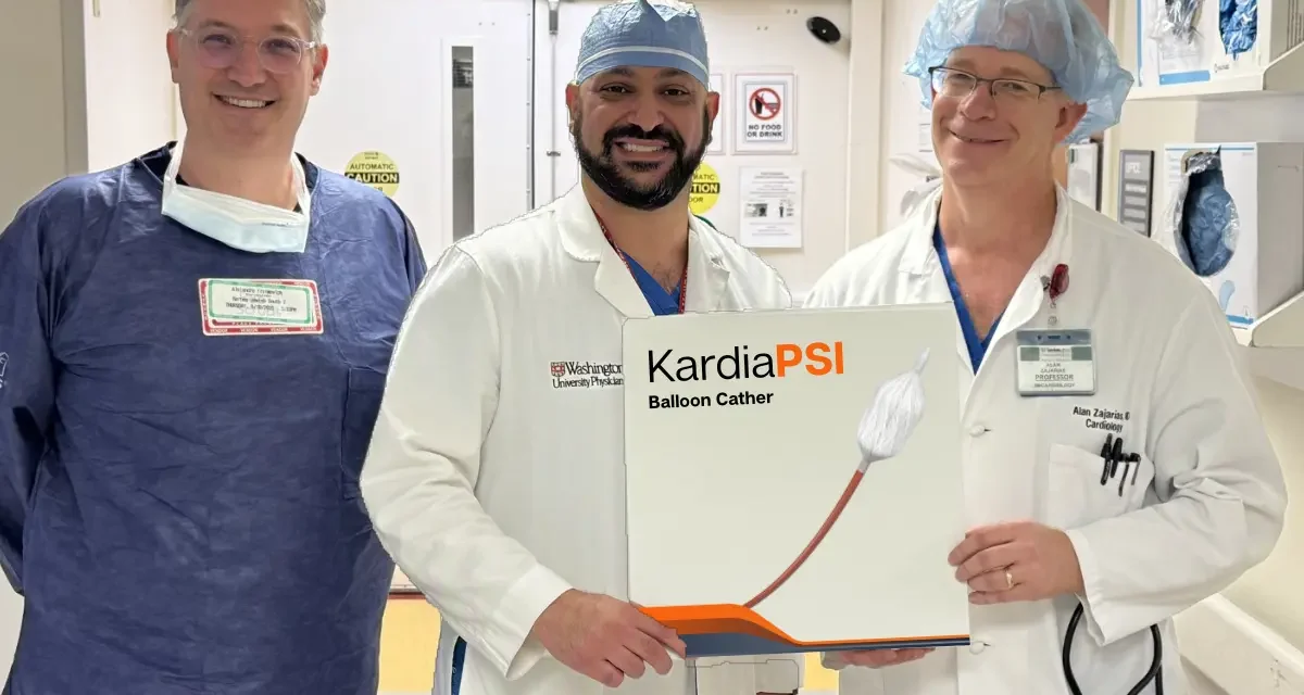 Corvention Announces First US Case for the KardiaPSI™ Balloon Catheter